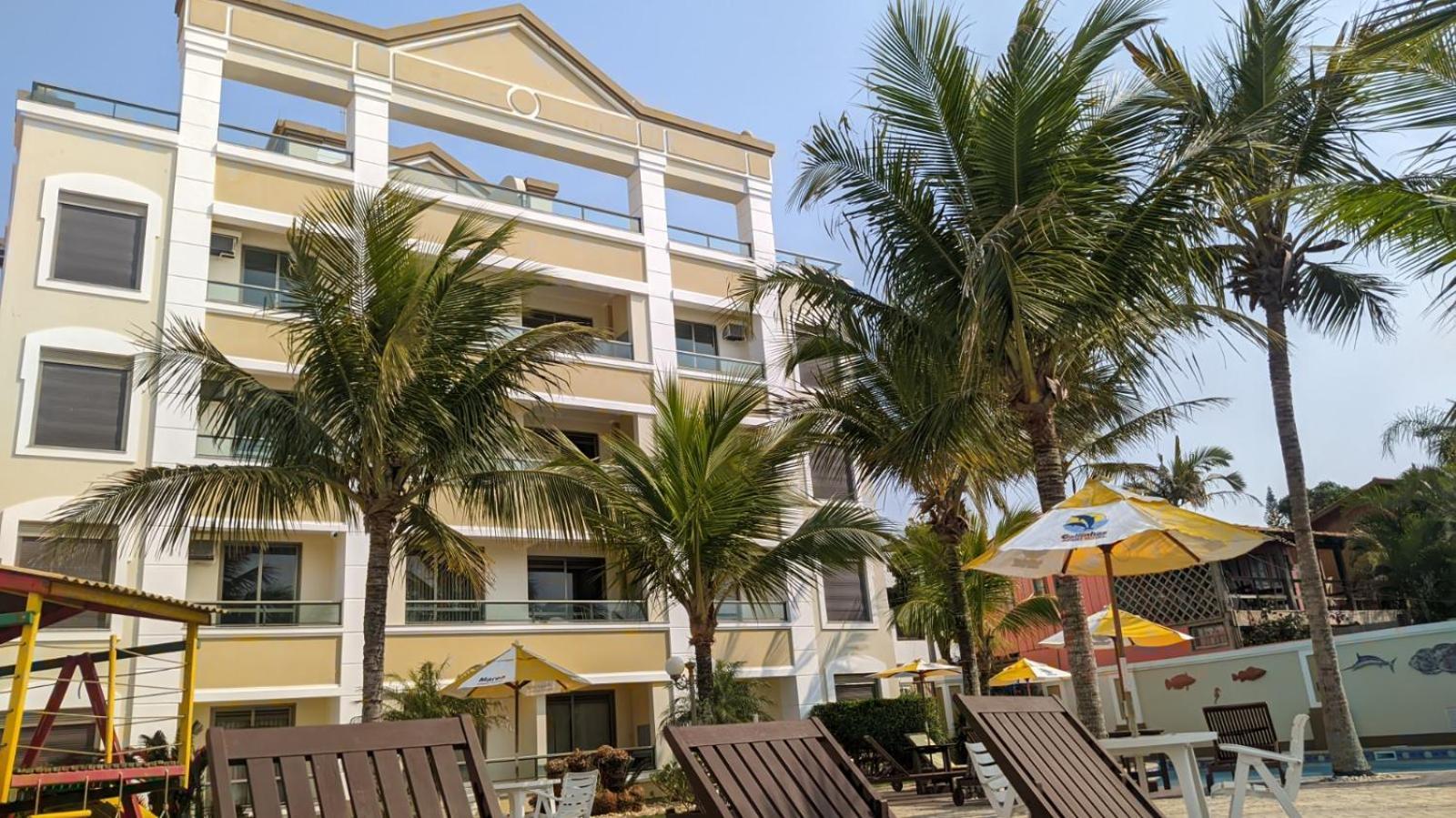 Golfinhos Apart-Hotel - Apto Terreo Frente Ao Mar!!! Флорианополис Экстерьер фото